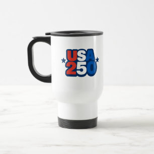 USA 250. Jahrestag 1776-2026 Patriotisches Amerika Reisebecher