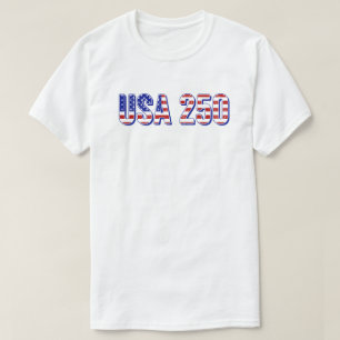USA 250. Jahrestag 1776-2026 Patriotisches Amerika T-Shirt