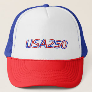 USA 250. Jahrestag 1776-2026 Patriotisches Amerika Truckerkappe