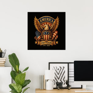 USA 250. Jahrestag 1776-2026 Poster