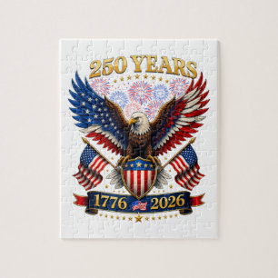 USA 250. Jahrestag 1776-2026 Puzzle