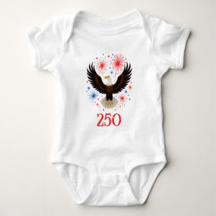 USA 250. Jahrestag 2026 Semiquincentennial Baby Strampler