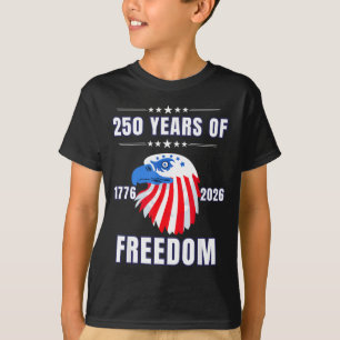 USA 250 Jahrestag Adler 1776 Bis 2026 Patriotisch T-Shirt