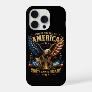 USA 250. Jahrestag Adler iPhone 15 Pro Hülle