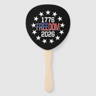USA 250. Jahrestag Freiheit Handfächer
