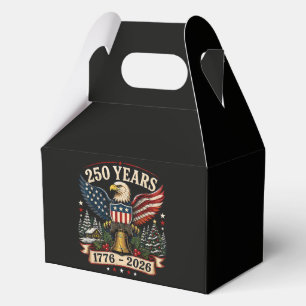 USA 250. Jahrestag Patriotisches Weihnachten Adler Geschenkschachtel