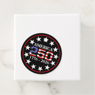USA 250. Jubiläum 1776-2026 Amerikanische Flagge Geschenkanhänger