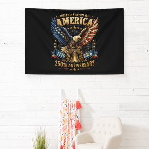 USA 250. Jubiläum Adler Banner