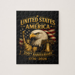 USA 250. Jubiläum Adler Puzzle