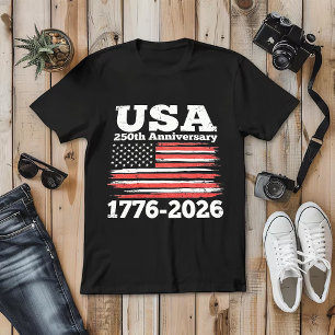 USA 250. Jubiläum – Amerika 1776–2026 T-Shirt