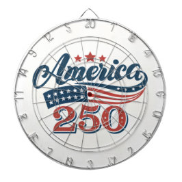 USA 250. Jubiläum Dartscheibe