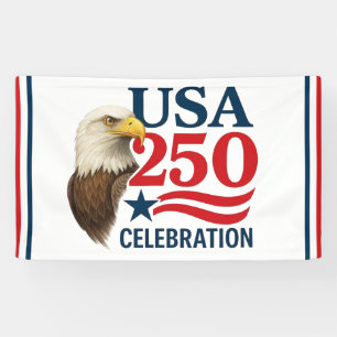 USA/250. Jubiläum des 4. Juli Banner