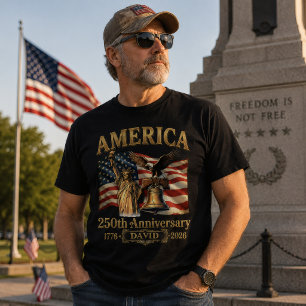 USA 250. Jubiläum Lady Liberty T-Shirt