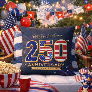 USA 250. Jubiläum Patrioten Kissen