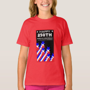 USA 250. Jubiläum Semiquincentennial Party T-Shirt