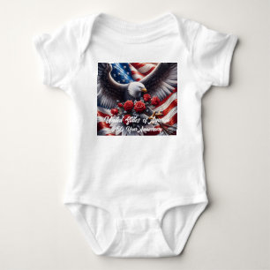USA 250. Jubiläums-Baby-Body Baby Strampler