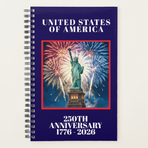USA 250. Jubiläums-Patriotischer Planer