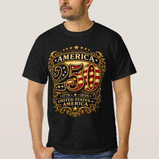 USA 250. Jubiläums-Patriotismus-Shirt 1776-2026 T-Shirt