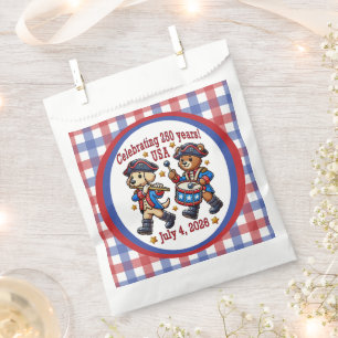 USA 250. Jubiläums-Souvenir - Patriotisch Geschenktütchen