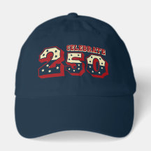 USA 250. Jubiläums-Sterne-Print-Baseballkappe