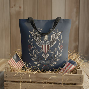 USA 250 Patriotic Eagle Heritage Motiv Navy ID1299