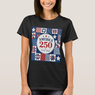 USA 250 Quilted Naphapier T-Shirt