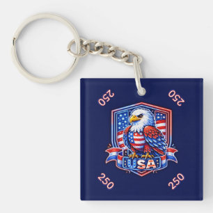 USA 250 SCHLÜSSELANHÄNGER