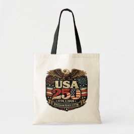 USA 250 Weißkopfseeadler 1776-2026 Patriotische Tr Tragetasche