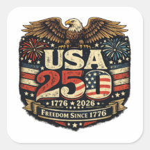 USA 250 Weißkopfseeadler 1776-2026 Patriotischer A