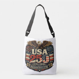 USA 250 Weißkopfseeadler Freiheit 1776-2026 Traget Tragetaschen Mit Langen Trägern