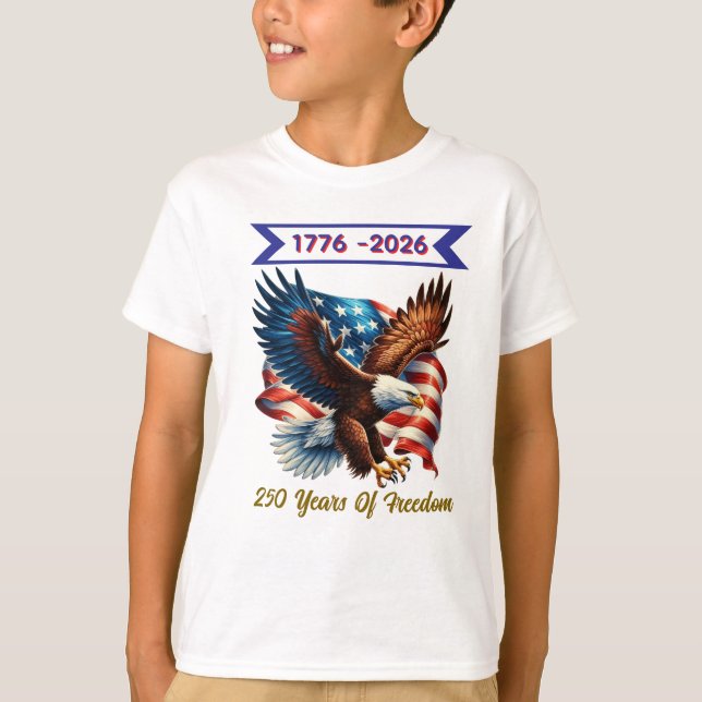 USA 250 Years  T-Shirt (Vorderseite)