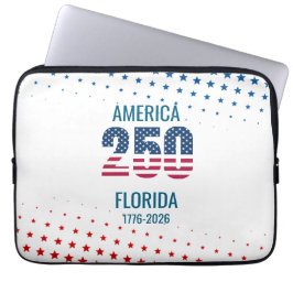 USA 250th Anniversary Florida Laptopschutzhülle