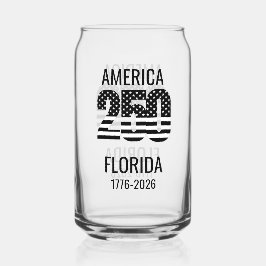 USA 250th Anniversary Florida Stars Stripes Beach Dosenglas