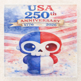 USA 250th Anniversary Glasuntersetzer