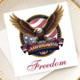 USA 250th Anniversary Party Serviette