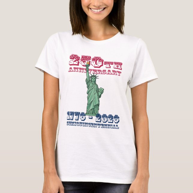 USA 250th Anniversary Semiquincentennial Shirt  (Vorderseite)