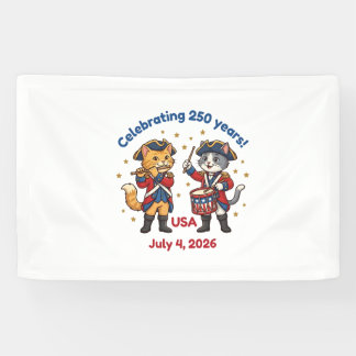 USA 250th Anniversary Souvenir,July 4 2026 Banner