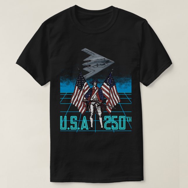 USA 250th  T-Shirt (Design vorne)