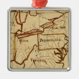 USA 2 ORNAMENT AUS METALL