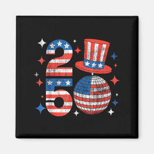 Usa 4. Juli Feier 2026 Grafik Kunst Magnet