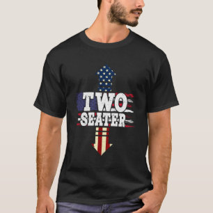 USA 4. Juli Py Naughty zwei Sitter T-Shirt