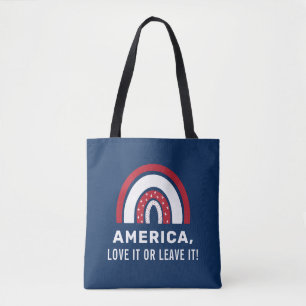 USA 4. Juli Stilvolle Patriotic American Rainbow
