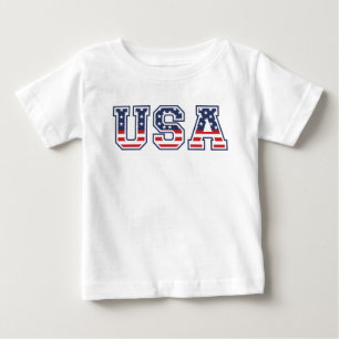 USA 4. Juli Unabhängigkeitstag Baby T-shirt