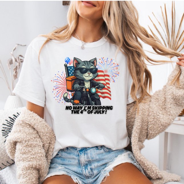 USA 4th of July Shirt, Patriotic Gift for Her  T-Shirt (Von Creator hochgeladen)