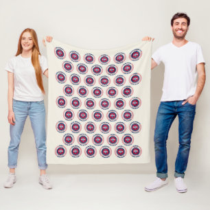 USA 50 Staaten Fleece Blanket