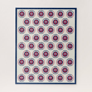 USA 50 Staaten Patriotisch Puzzle