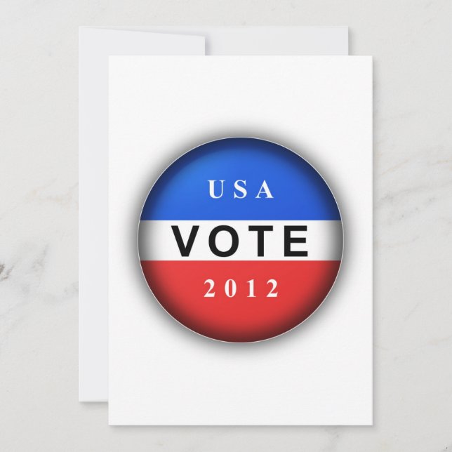 USA Abstimmung 2012 (Vorderseite)