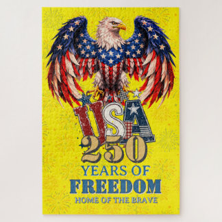 USA-Adler-250-Jahre-Freiheits-Puzzle Puzzle