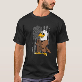 USA-Adler Amerikanische Flagge USA  2 T-Shirt