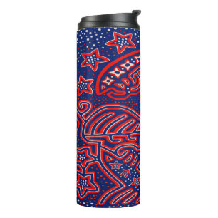 USA Adler Demokratischer Patriot Thermosbecher